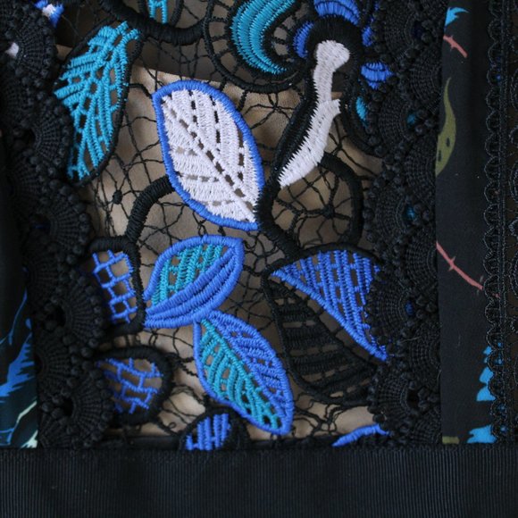 Self Portrait Long Sleeve Short Dress - Picture 3 of 5